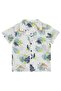 Leaf Printed Shirt for 2-5 Years Old - White