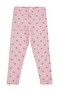 Civil Girl's Heart Printed Leggings |   Kaşkoro Empirme |   School Nursery and Daily Use - Powder