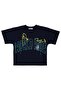 World Wide Printed T-Shirt for Ages 2-5 - Navy Blue