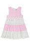 Floral Lace Dress for 2-5 Years Old - Pink