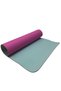 Double-Sided Tpe Yoga Mat & Waterproof Lotus Printed Mat Carrying Bag - 7