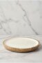 Mango Tree Serving Plate & Presentation Plate 25 cm Cream - 5