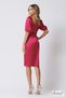 Rochie midi elegantă cu mâneci bufante - 2