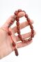 Hakkı Usta Signed Dark Orange Cumin Amber Efe Maskot Prayer Beads 002 - 5
