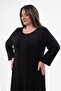 Women's Plus Size Karyoka Stitched Dress Black - 2