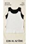 Zero Neckline 2-Piece Black and White Crop Bustier Camisole Women's Gathering Lycra Daily Savior Comfortable