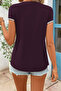 Women's Sparkling Zipper Collar Viscose Blouse - 3