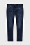 Men's Regular Waist Slim Fit Narrow Leg Blue1 Jeans - 5