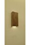 Wooden Decorative Led Sconce Wall Balcony Doorway Accessory Hotel Cafe Villa Bohemian Rustic Decor Battery Holder