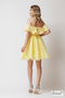 Rochie pe umeri organza - 2