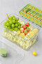 New Generation Pressed Double Ice Tray Ice Box – 28 28 56 Compartments with Lid Storage Box 10X20 cm - 4