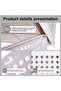 4 Pack Foldable Stackable Storage Bins Closet Organizer Plastic Cubes Clothes - 2