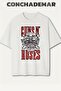 Guns N' Roses Printed Premium Oversized Cotton Lu T-Shirt