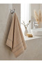 Ecru Soft Textured 2-Piece Luxury Hand and Face Towel Set - 50X100 cm - 2