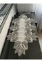 French Lace Linen Gardenia Bedroom 3 Piece Coffee Table Cover, Tablecloth 3 Piece Room Set - 2
