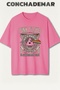 Pink Floyd Printed Premium Oversize Cotton T-Shirt