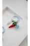 Murano Glass Luck Pepper Earrings - 2