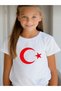 Moon Star Turkish Flag Children's T-Shirt Unisex Cotton - 3