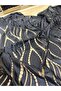 Black Shiny Velvet Laser Cut Clothing Fabric - 135 cm
