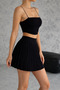 High Waist Pleated Mini Skirt Women's Tenniscore Stylish Casual Skirt - 3