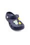 Navy Blue Figured Comfortable Unisex Daily Beach Slippers, Suitable for Garden and Nursery Use - 2