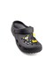 Figured Unisex Beach and Garden Slippers Suitable for Daily Use Black Slippers - 2