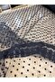 Black Tulle Fabric with Guipure and Spots - for Evening Dresses and Wedding Dress Designs