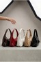 Women's Black Color Patent Leather Hand and Shoulder Bag Shiny Stylish Daily Use - 4