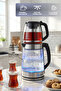 Stm-5990 2-in-1 Tea Maker and Kettle 2.0 L + 1.2 L Glass Teapot
