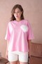 Lace Detailed Crew Neck Knitted T-Shirt Ss26Ts0060 - 3