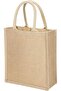 Jute Tote Shopping Bag Eco-friendly Reusable Grocery Bags | Waterproof coating - 3 Pack - 4