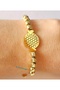 Flower of Life Symbol Steel Bracelet