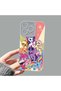 iPhone 16 Pro Compatible Camera Protected Anti-Shock Aesthetic Print Patterned Transparent Silicone Case