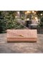 Gold Knitted Textured Cover Women's Handbag |   Gold Mt153702 - 6