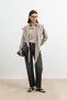 Women's Shirt with Mink Tissue Detail - 3