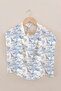 Muslin Nursing Cover - Blue Toile De Jouy - 2
