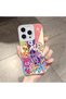 iPhone 14 Pro Compatible Camera Protected Anti-Shock Aesthetic Print Patterned Transparent Silicone Case - 2