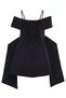 Girl's Bow Shoulder Detail Birthday - Party - Graduation Dress Black (8-15) Age 36104Pr - 4