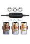 Professional Live stream Selfie Ring Light with mobile Phone Holder Stand for Live StreamMakeup ,3-L - 5