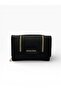 Women's Faux Leather Shoulder Bag and Combination Wallet Set - 5