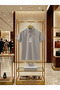 A Summer Night's Must-Have: Breathable Knitwear T-Shirt "Buttoned Collars"