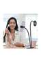 Selfie Ring Light with Cell Phone Holder Stand for Live Stream/Makeup, LED Camera Lighting [3-Light - 6