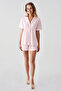Uslucan Alişveri̇ş 324 Women's 4-Piece Robe and Shorts Pajama Set - 2