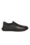 Black Genuine Leather Lightweight Flexible Men's Casual Shoes 2297 m - 2
