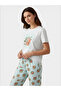 Women's Graphic Short Sleeve Pyjama Set - 5