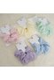 Fabric Hair Ties with Multiple Colors - 7