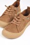 Luna Genuine Leather Tan Slip-On Women's Shoes - 7