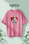 Flag Ataturk Printed Cotton Oversize T-Shirt