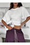 Natural Viscose Blouse with Wide Sleeves and Fitted Waist - 7