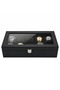 Watch Box 12-Piece Diplomat Model - Black - 3